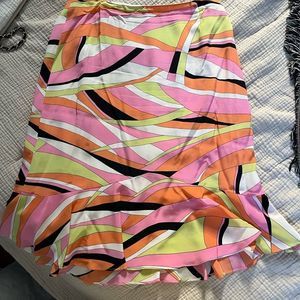 Vintage silk skirt - 4